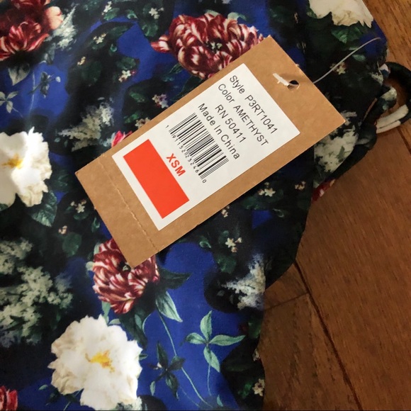 Rachel Rachel Roy Lace-Up One-Piece Swimsuit - Picture 6 of 6